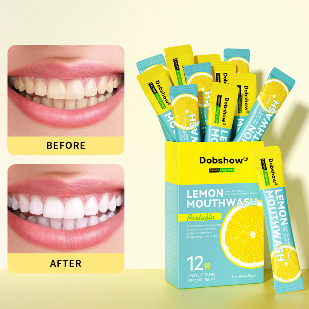 Mouthwash (Lemon) 10ml × 20 Strips