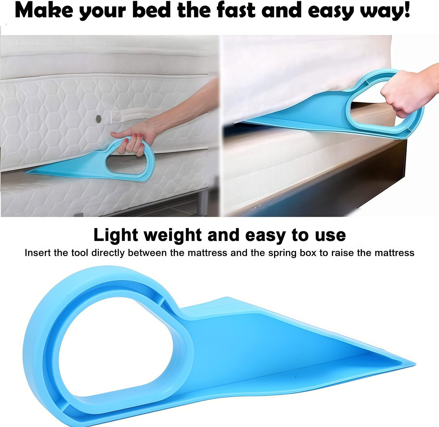 MCOIKY® Mattress Lifter Tool 2 In 1 Bedsheet Tucker Tool