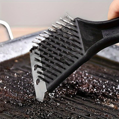 2-in-1 Barbecue Cleaning Brush and Scraper Set