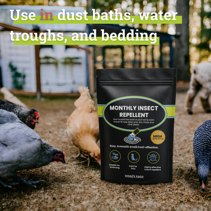 Insect Repellent, Multi-Purpose Pet Friendly Pest Control & Deodorizer for Home, Garden, Yard & Chicken Coop