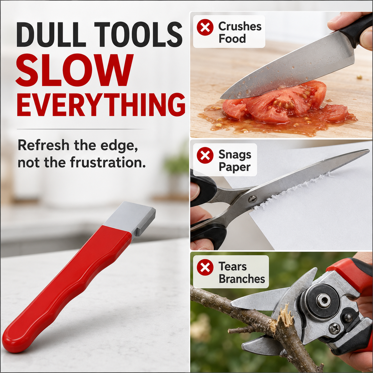 Professional Kitchen Knife Sharpener,Precision Edge Knife Sharpening Tool,Knife Sharpening Stone For Blade,Colors are random.