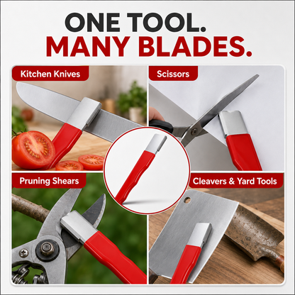 Professional Kitchen Knife Sharpener,Precision Edge Knife Sharpening Tool,Knife Sharpening Stone For Blade,Colors are random.