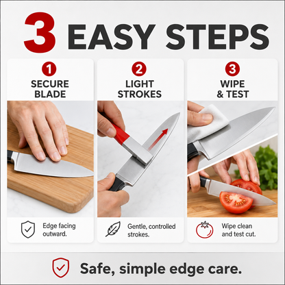 Professional Kitchen Knife Sharpener,Precision Edge Knife Sharpening Tool,Knife Sharpening Stone For Blade,Colors are random.